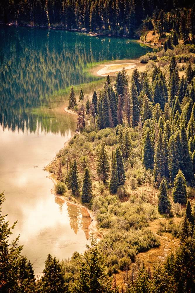 Hike to Phelps Lake Beach